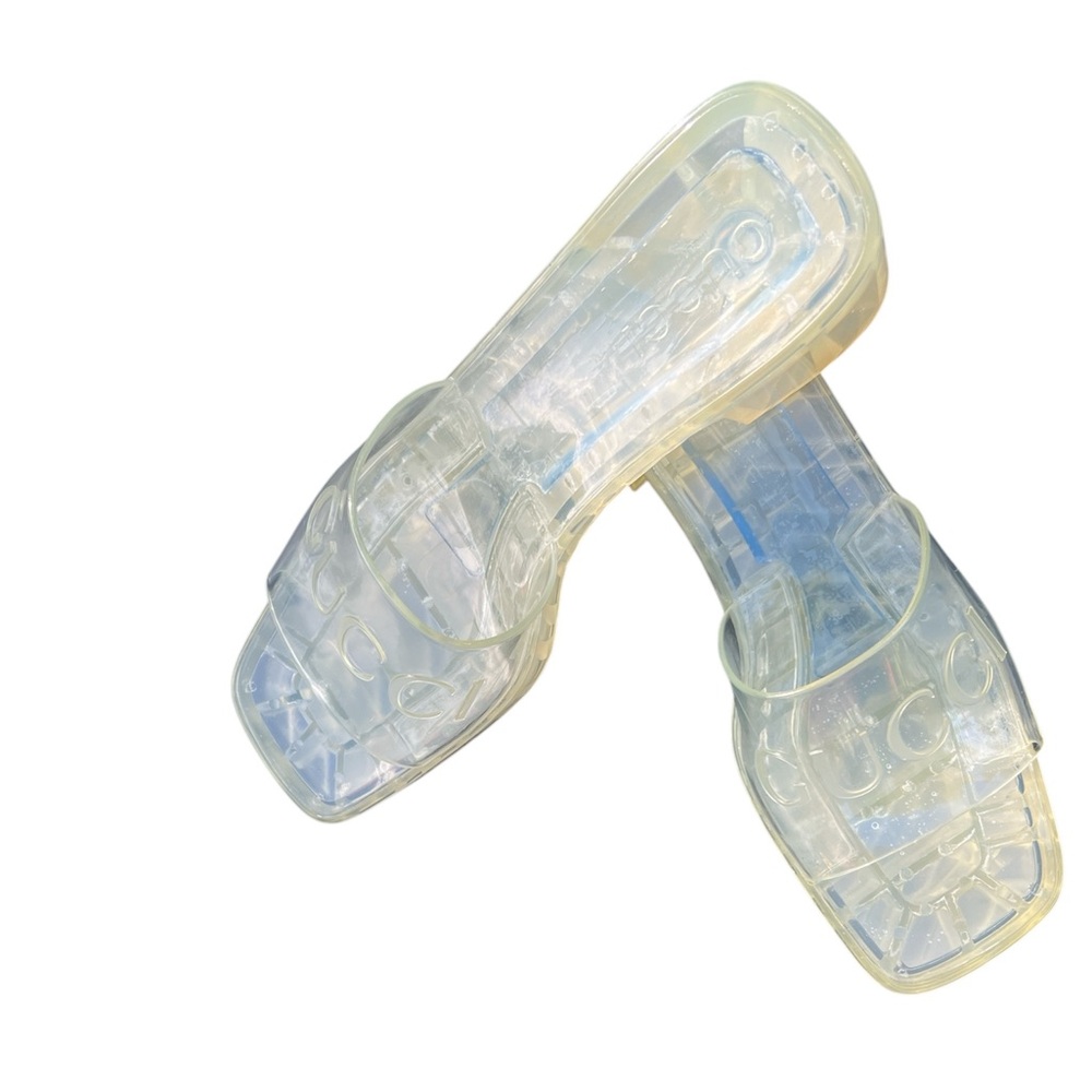 GUCCI slide platform sandal clear size 8
(B 5) - Picture 9 of 10